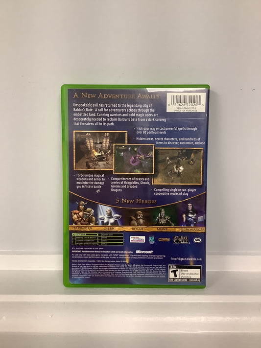 Baldur's Gate Dark Alliance 2 - Xbox