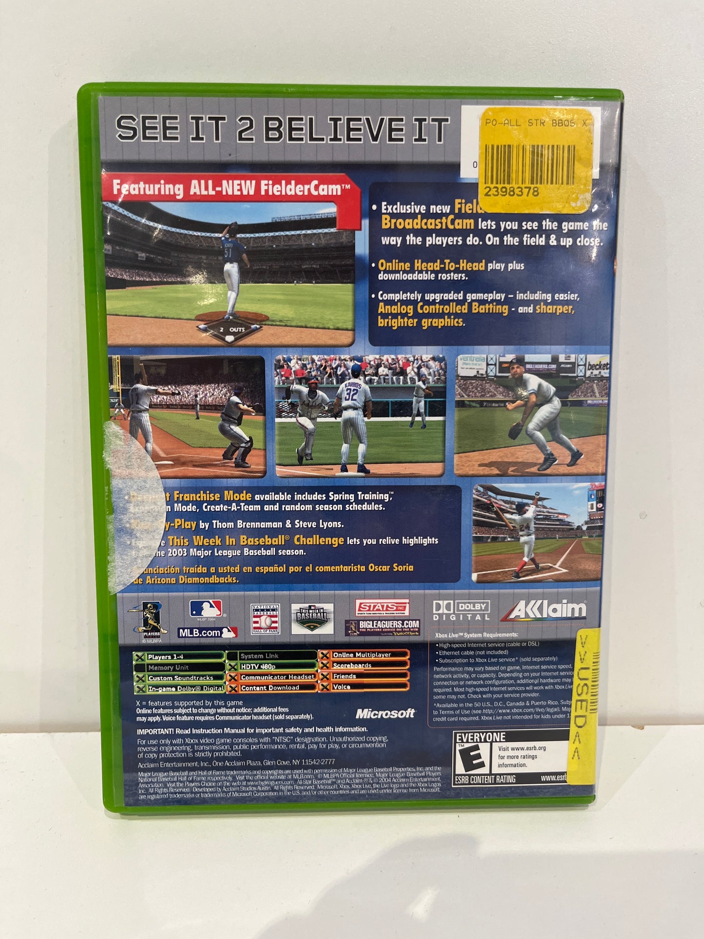 All-Star Baseball 2005 - Xbox