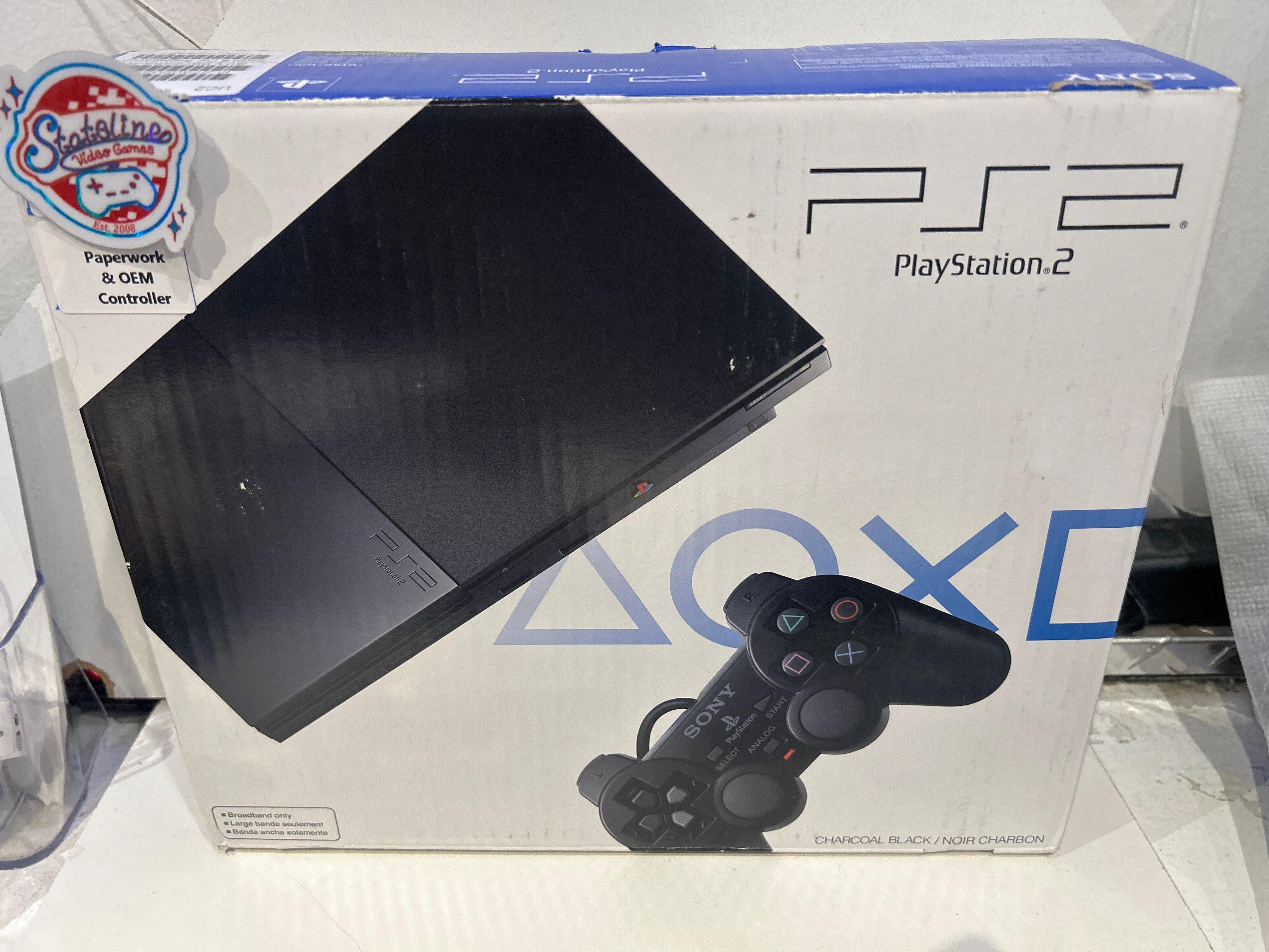PlayStation 2 Console - PlayStation 2 – Stateline Video Games Inc.
