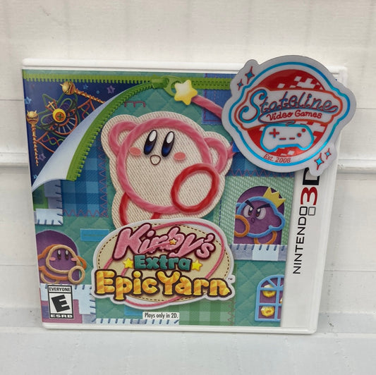 Kirby's Extra Epic Yarn - Nintendo 3DS