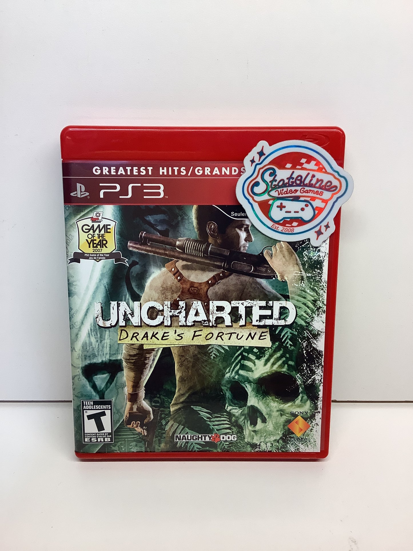 Uncharted Drake's Fortune [Game of the Year Not for Resale] - Playstation 3