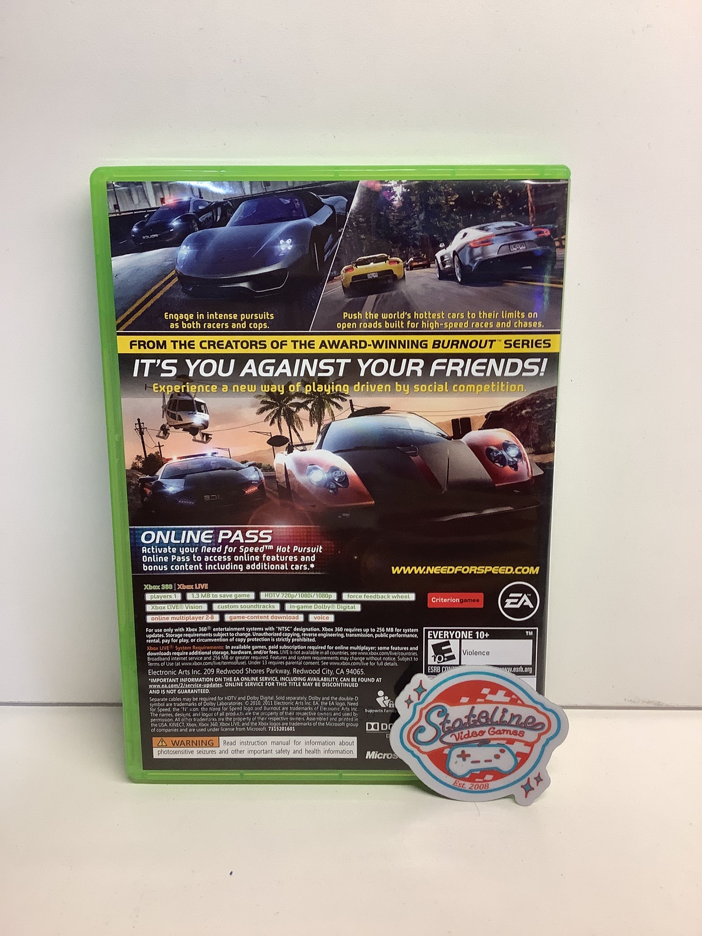 Need For Speed: Hot Pursuit [Platinum Hits] - Xbox 360
