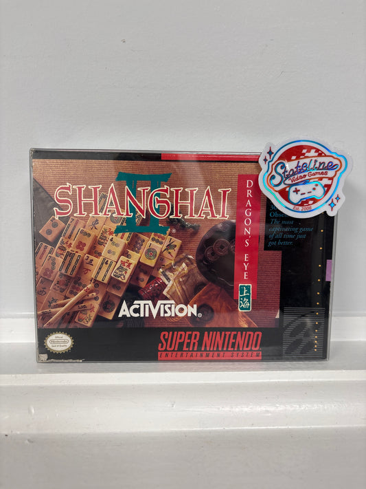 Shanghai II Dragon's Eye - Super Nintendo