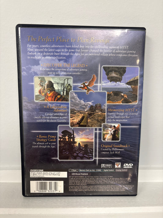Myst 3 Exile - Playstation 2