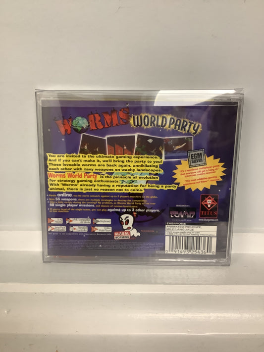 Worms World Party - Sega Dreamcast