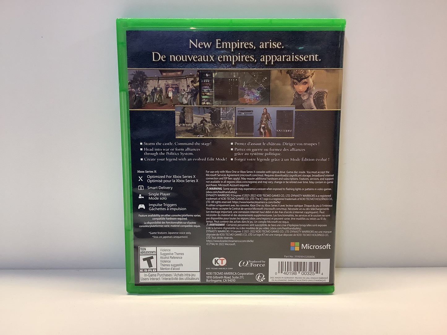 Dynasty Warriors 9 Empires - Xbox Series X