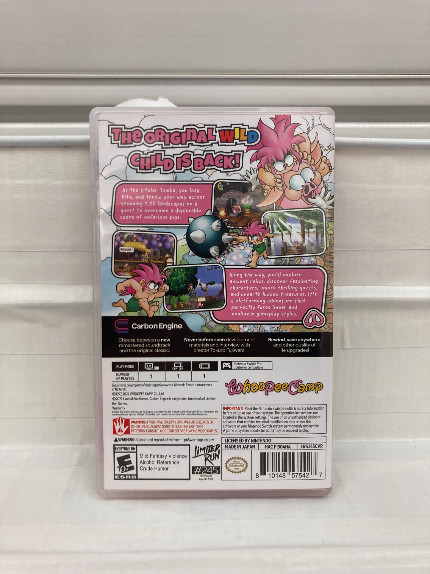 Tomba! Special Edition - Nintendo Switch
