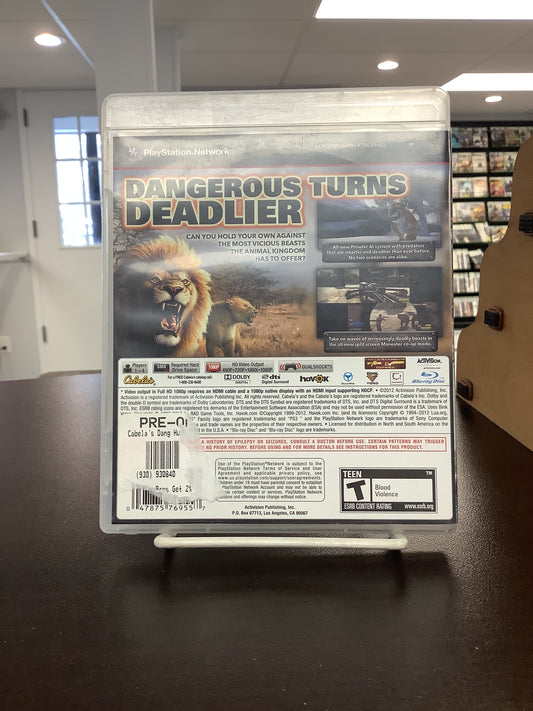 Cabela's Dangerous Hunts 2013 - Playstation 3