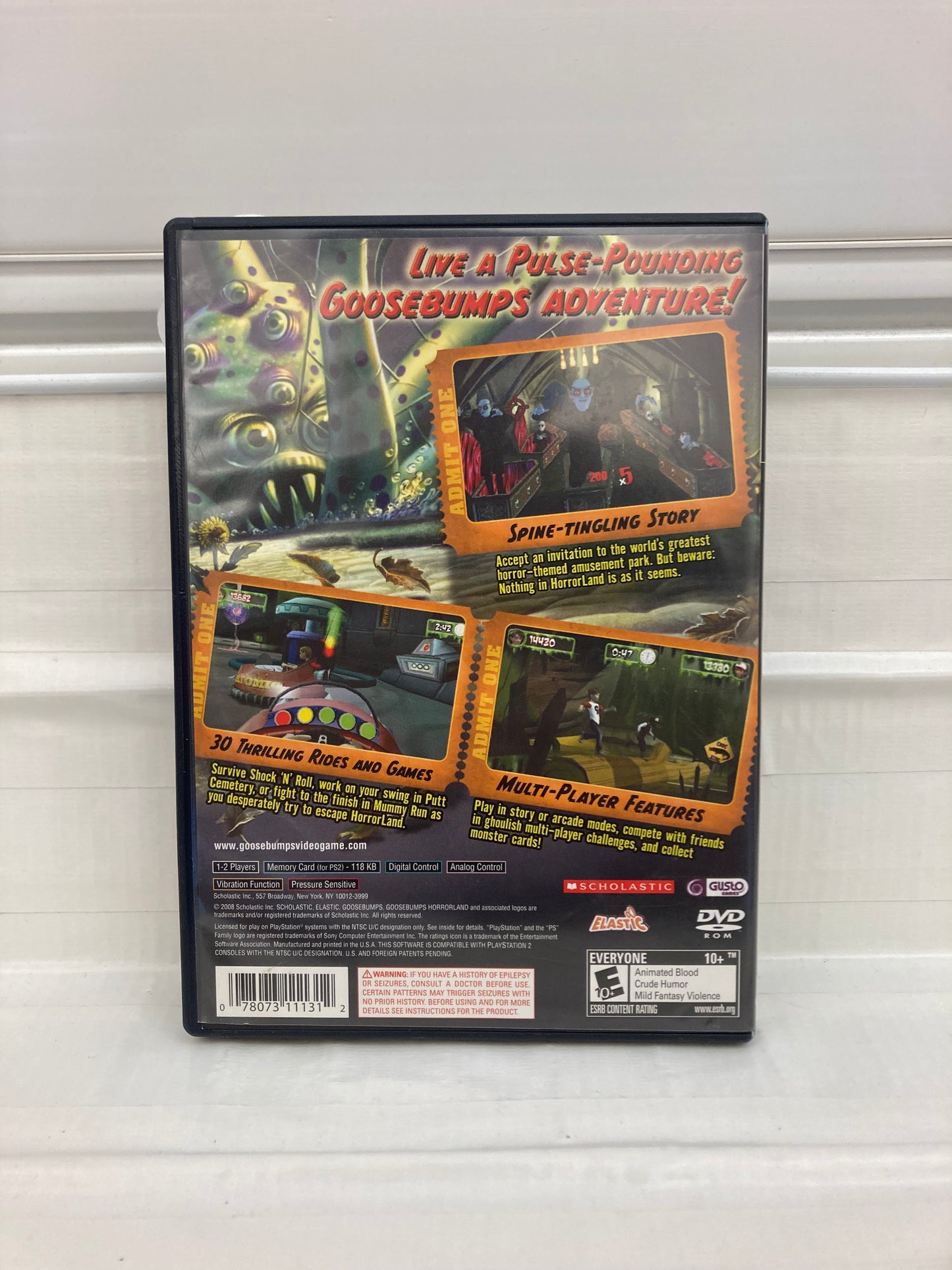 Goosebumps HorrorLand - Playstation 2