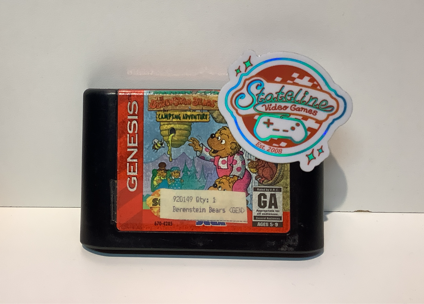 Berenstain Bears Camping Adventure - Sega Genesis