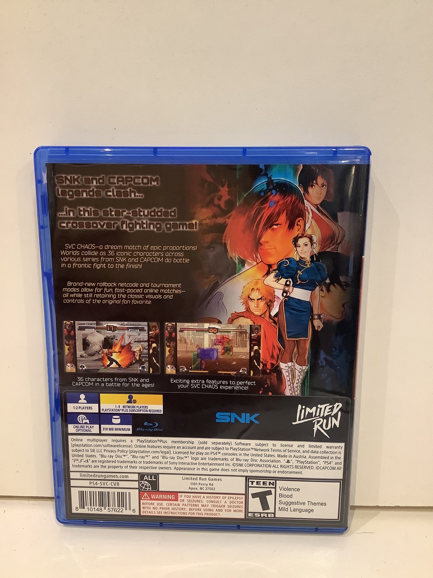 SNK Vs. Capcom: SVC Chaos - PlayStation 4