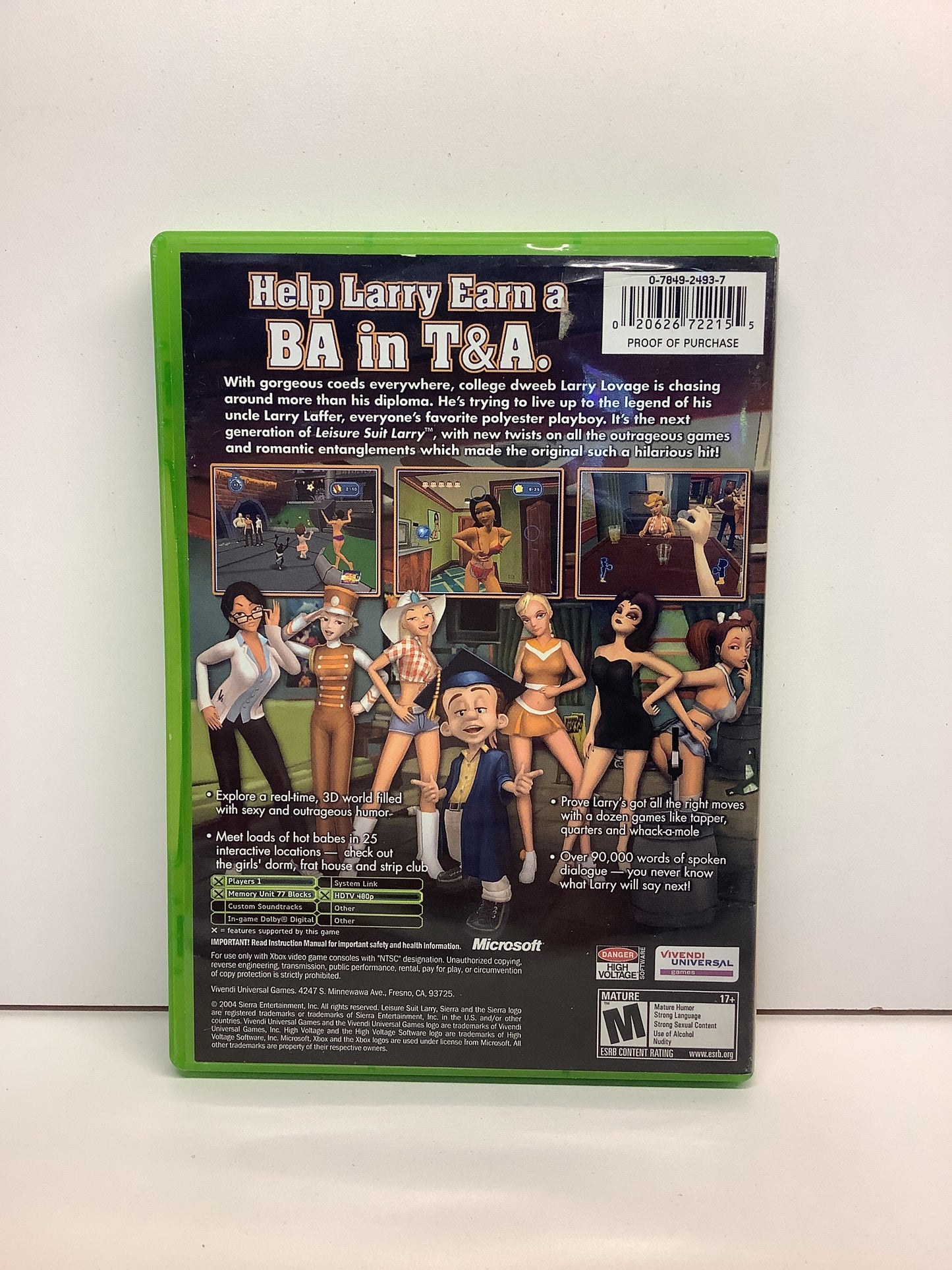 Leisure Suit Larry Magna Cum Laude - Xbox