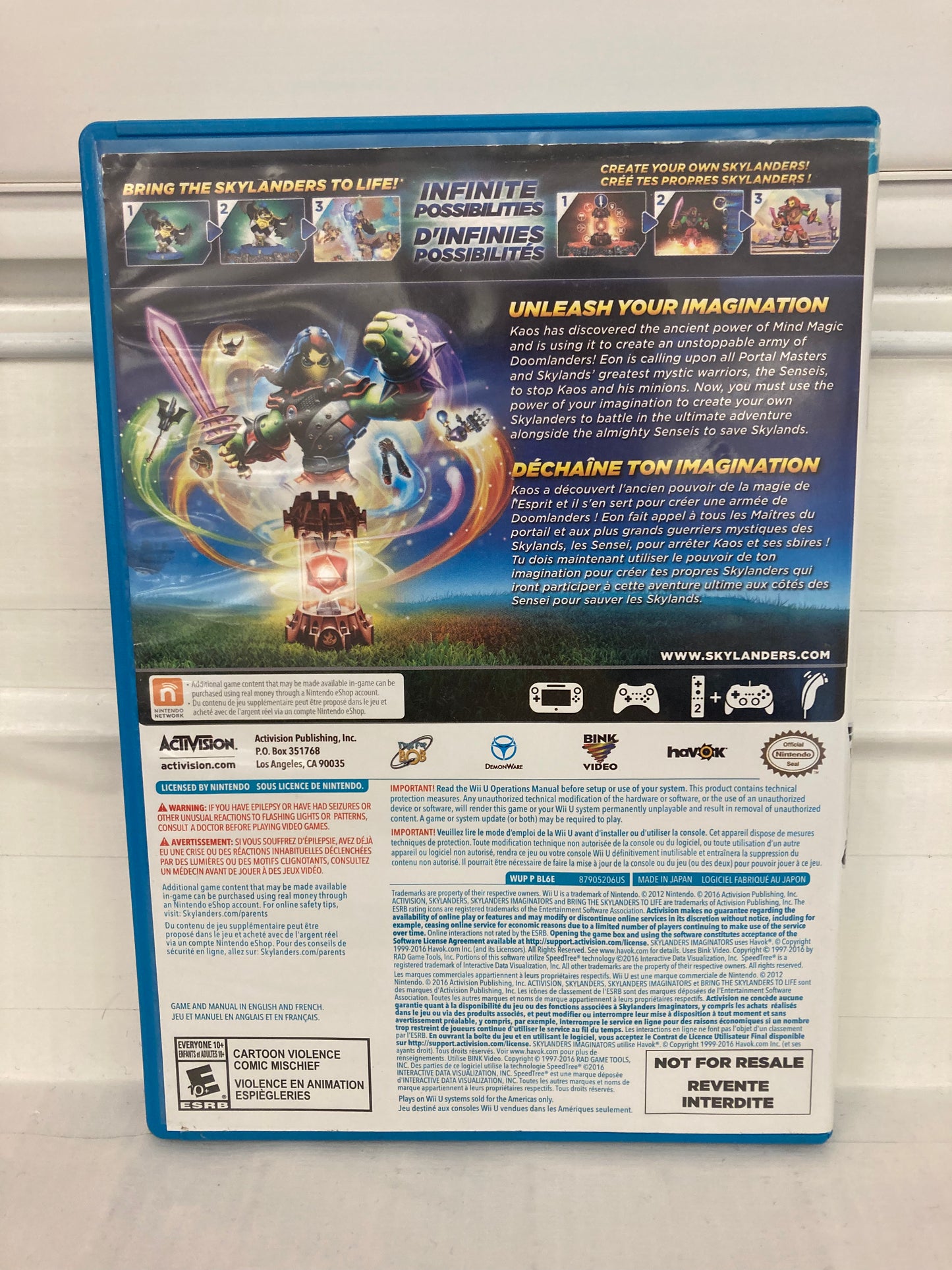 Skylanders Imaginators (Game Only) - Wii U