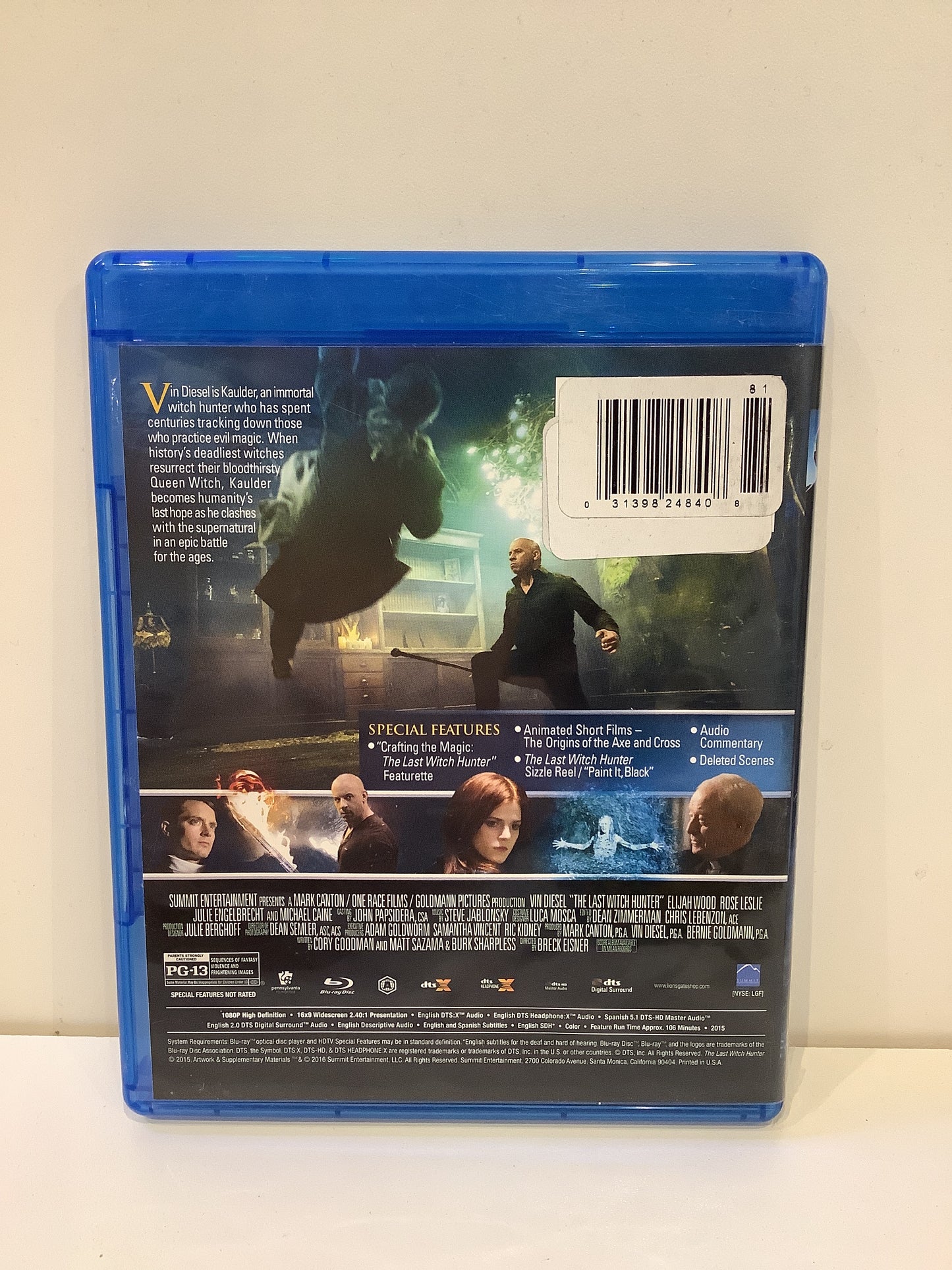 The Last Witch Hunter - Blu-Ray