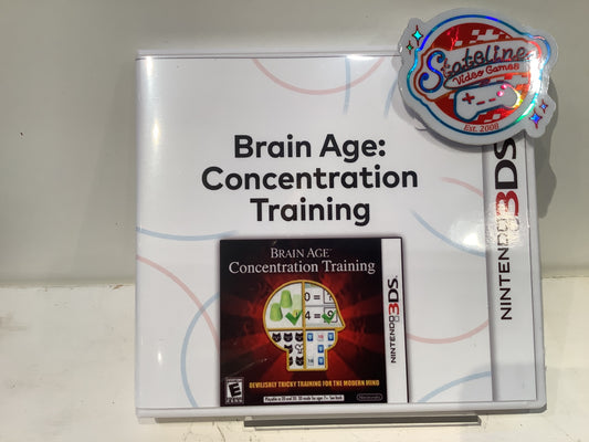 Brain Age: Concentration Training - Nintendo 3DS