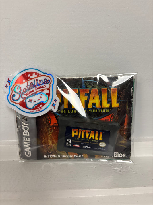 Pitfall The Lost Expedition - GameBoy Advance
