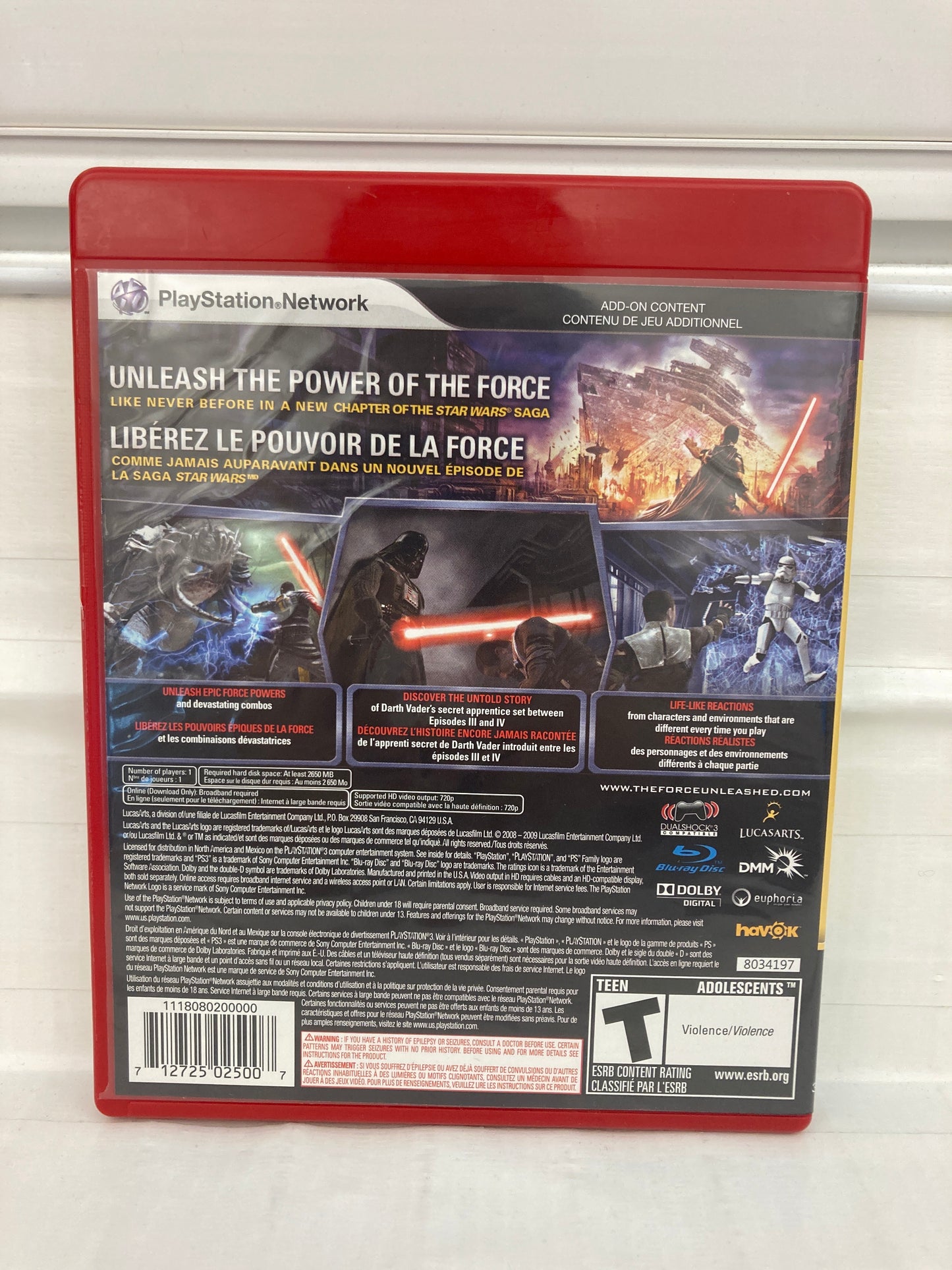 Star Wars The Force Unleashed [Greatest Hits] - Playstation 3