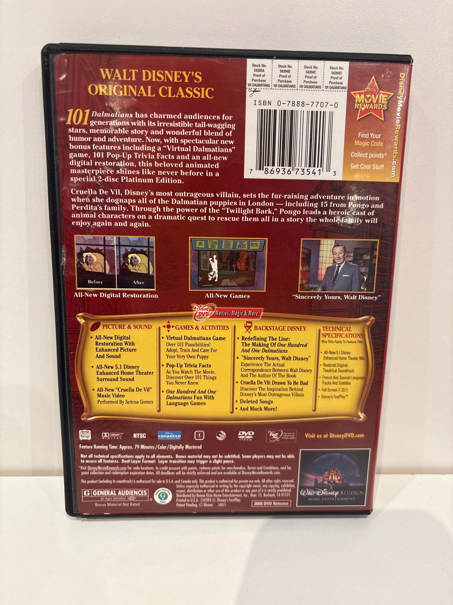 101 Dalmations - DVD