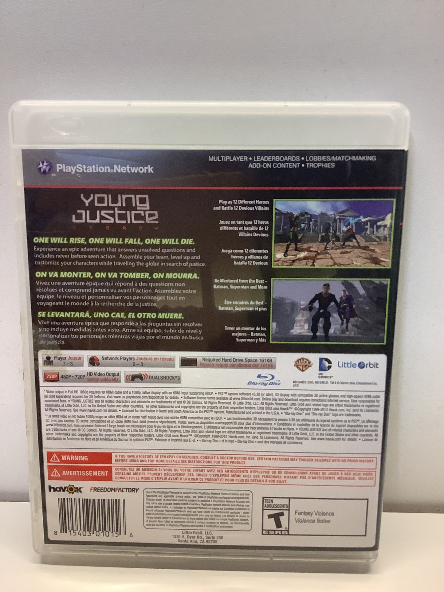 Young Justice: Legacy - Playstation 3