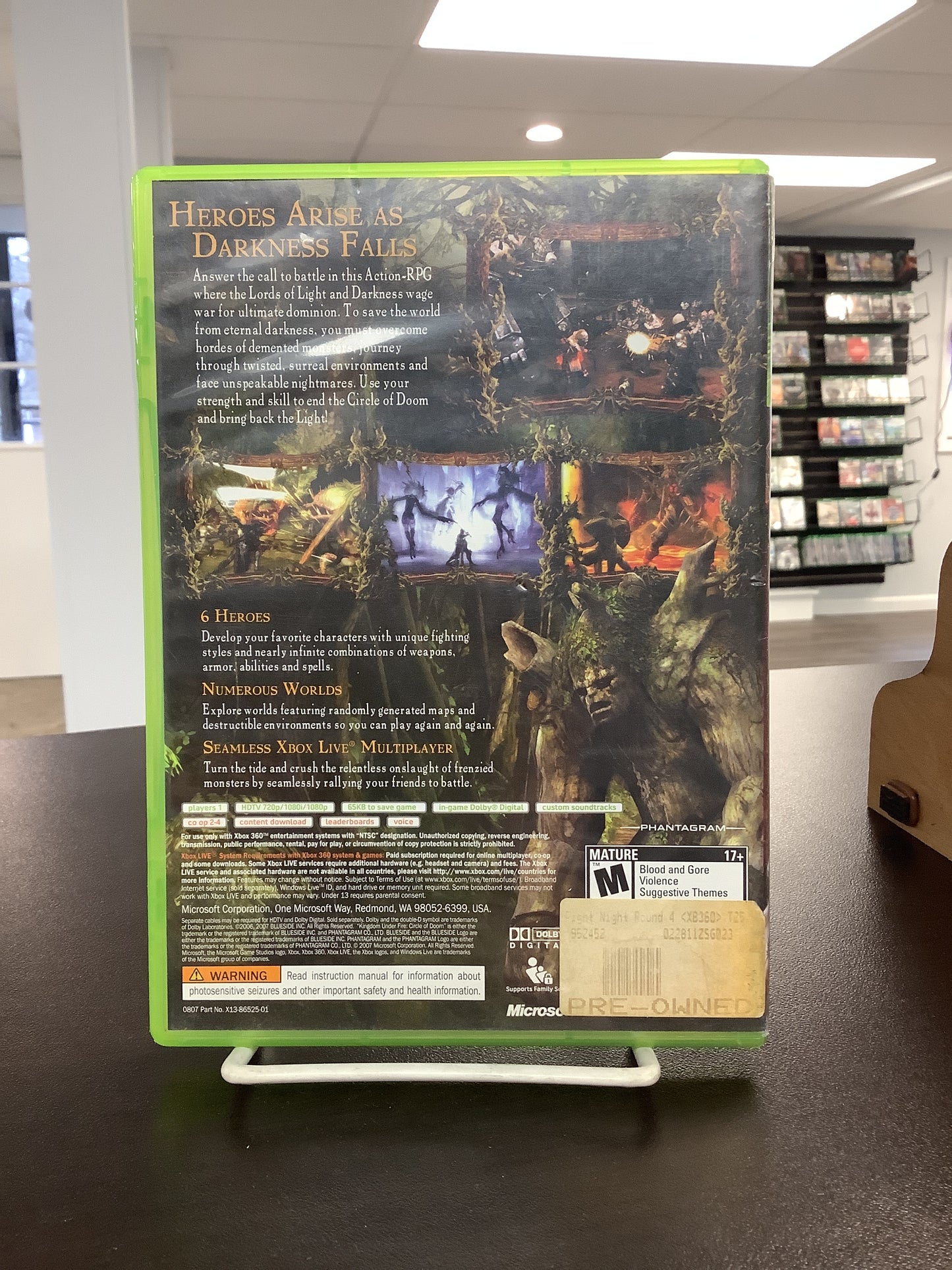 Kingdom Under Fire Circle of Doom - Xbox 360