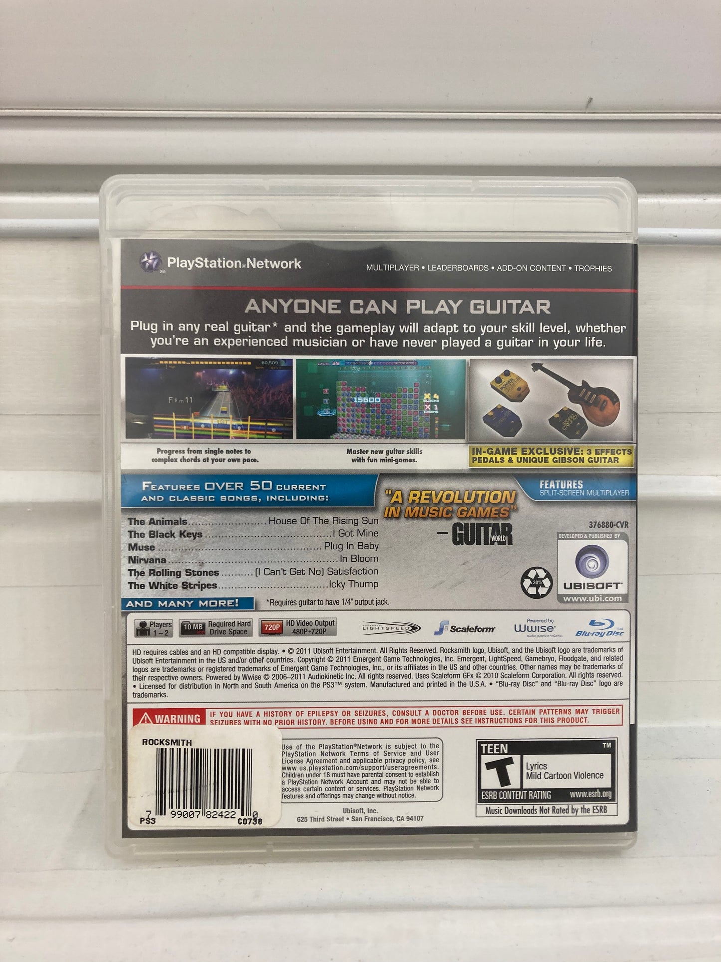 Rocksmith [Best Buy Edition] - Playstation 3