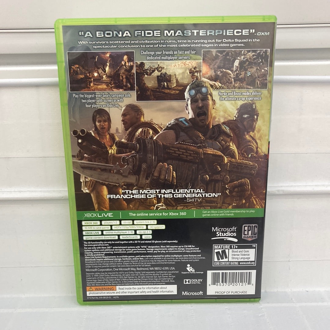 Gears of War 3 [Platinum Hits] - Xbox 360 – Stateline Video Games Inc.