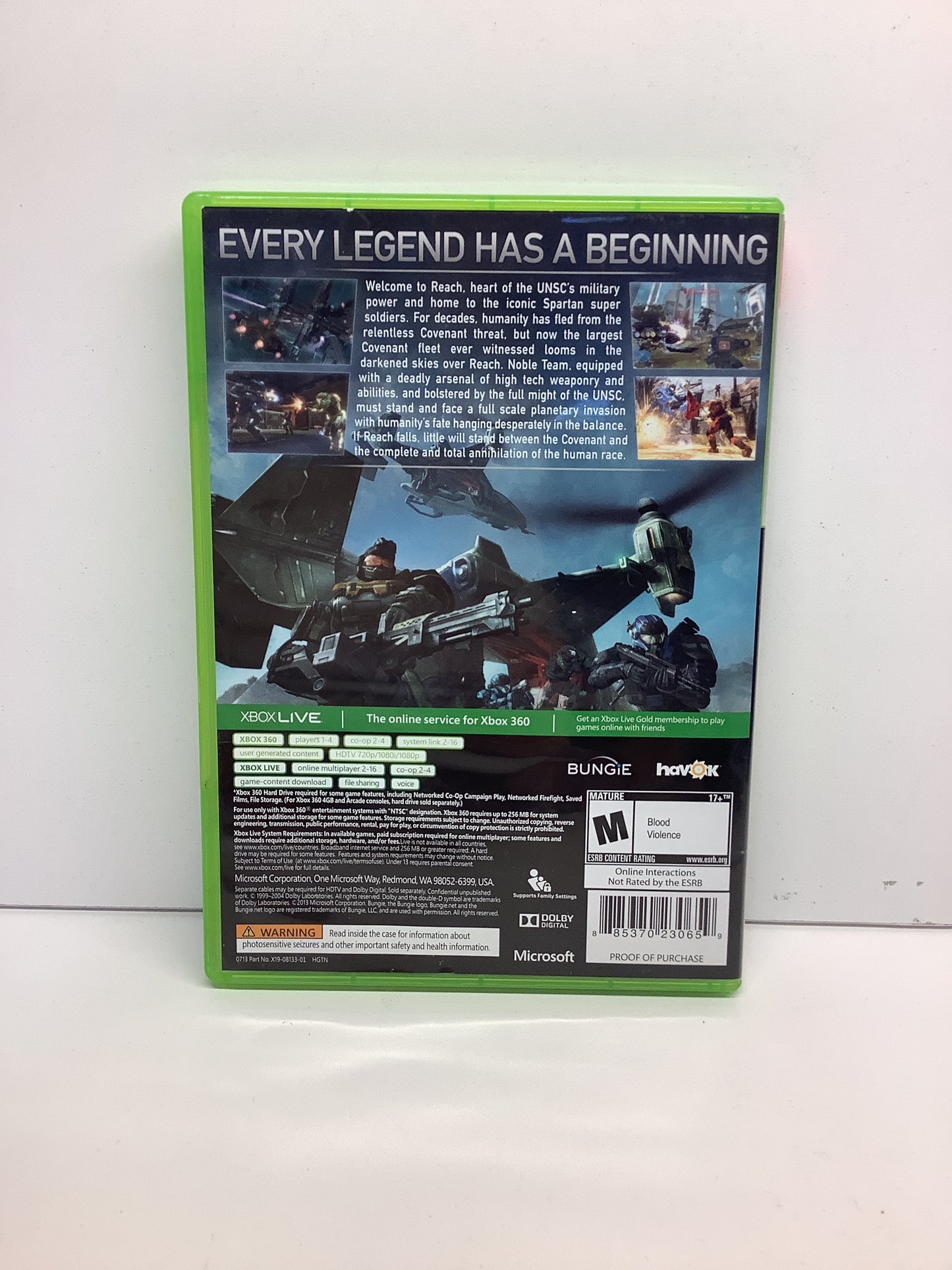 Halo: Reach [Platinum Hits] - Xbox 360