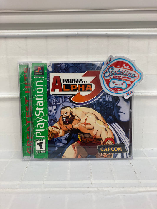 Street Fighter Alpha 3 [Greatest Hits] - Playstation