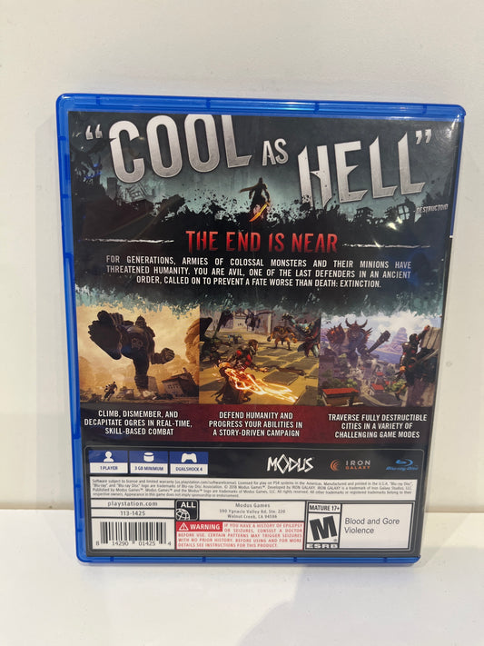 Extinction - Playstation 4