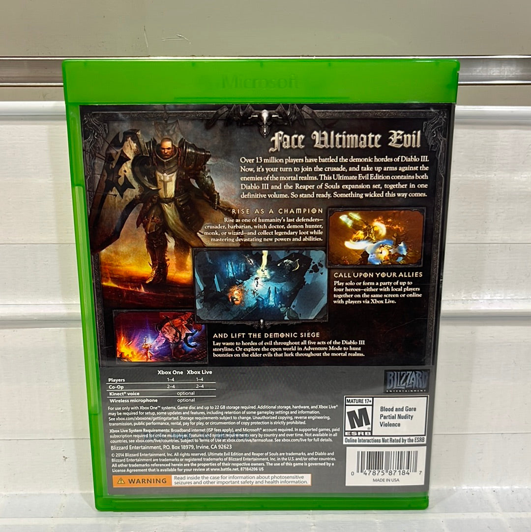 Diablo III Reaper of Souls [Ultimate Evil Edition] - Xbox One