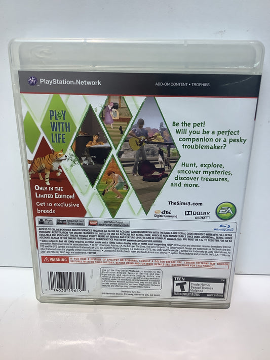 The Sims 3: Pets [Limited Edition] - Playstation 3