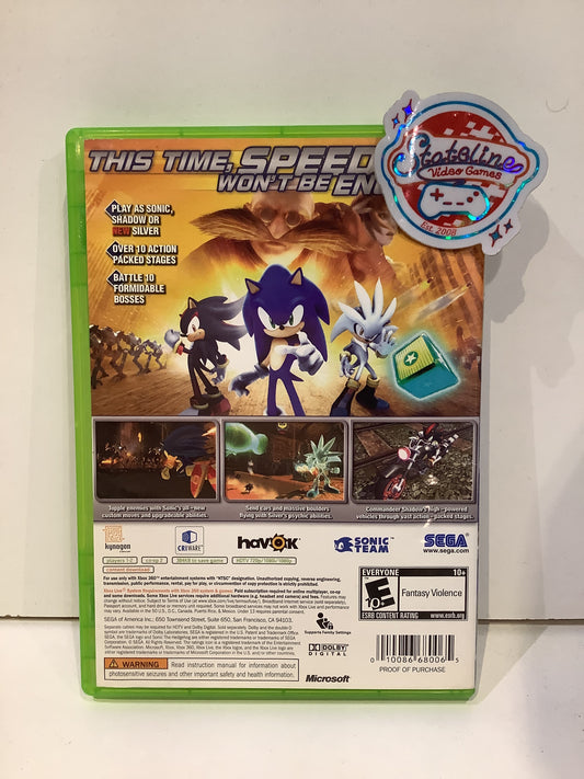 Sonic the Hedgehog - Xbox 360