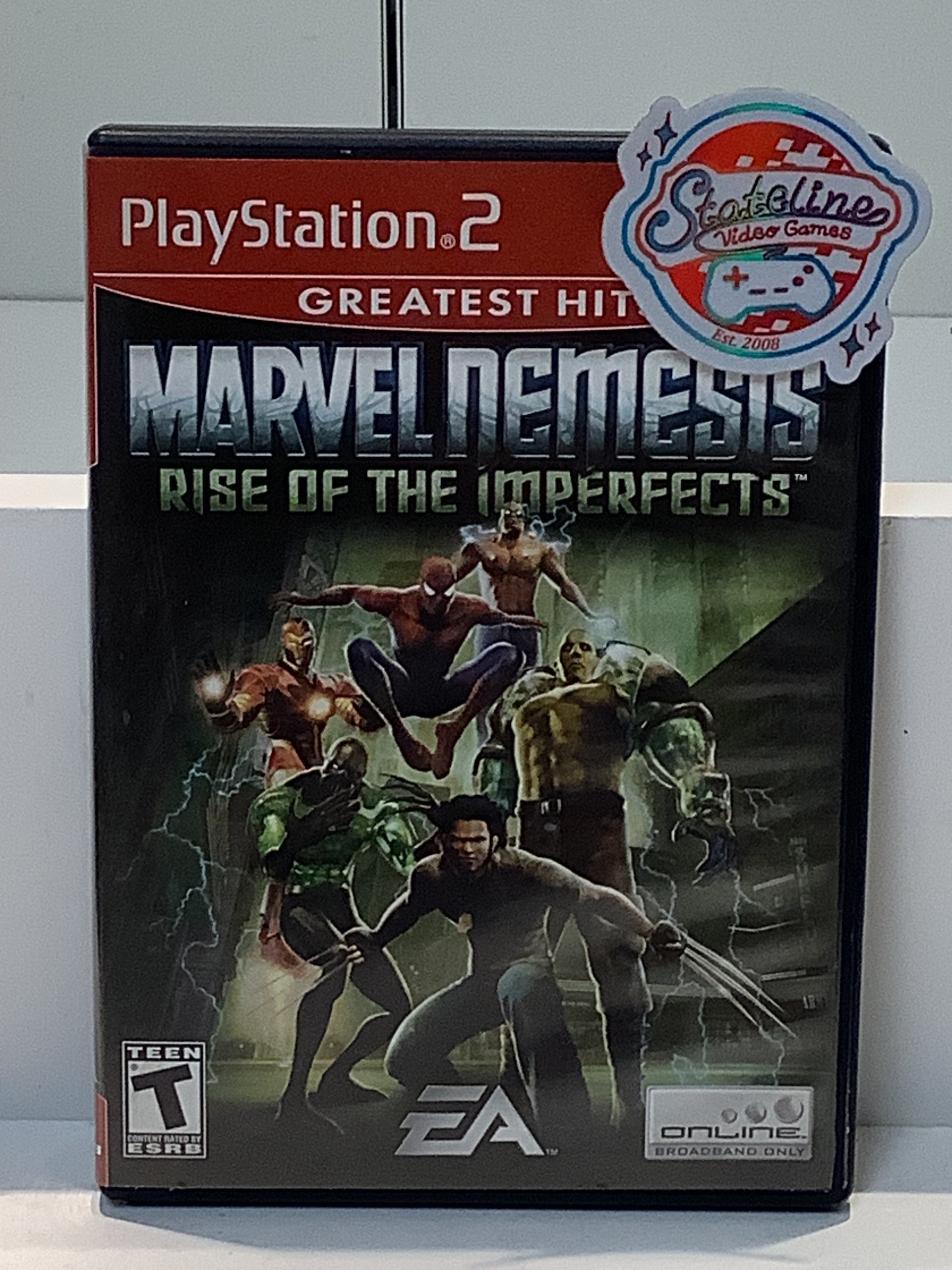 Marvel Nemesis Rise of the Imperfects [Greatest Hits] - Playstation 2 –  Stateline Video Games Inc.