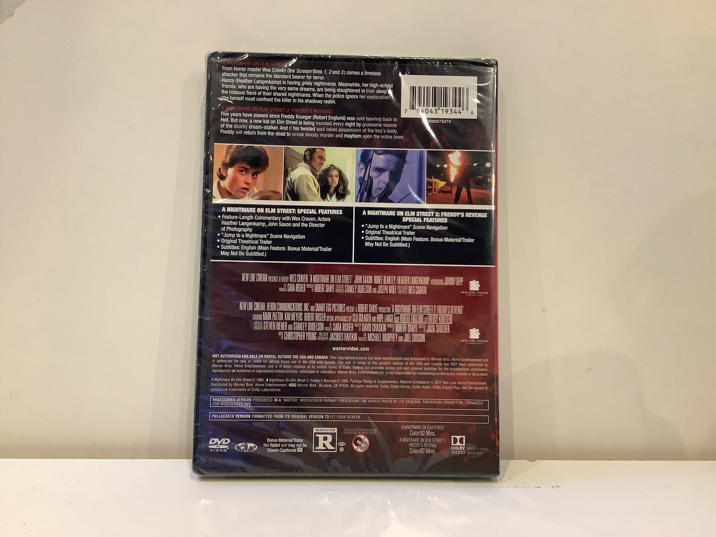 Nightmare on Elm Street / A Nightmare on Elm Street 2 - DVD