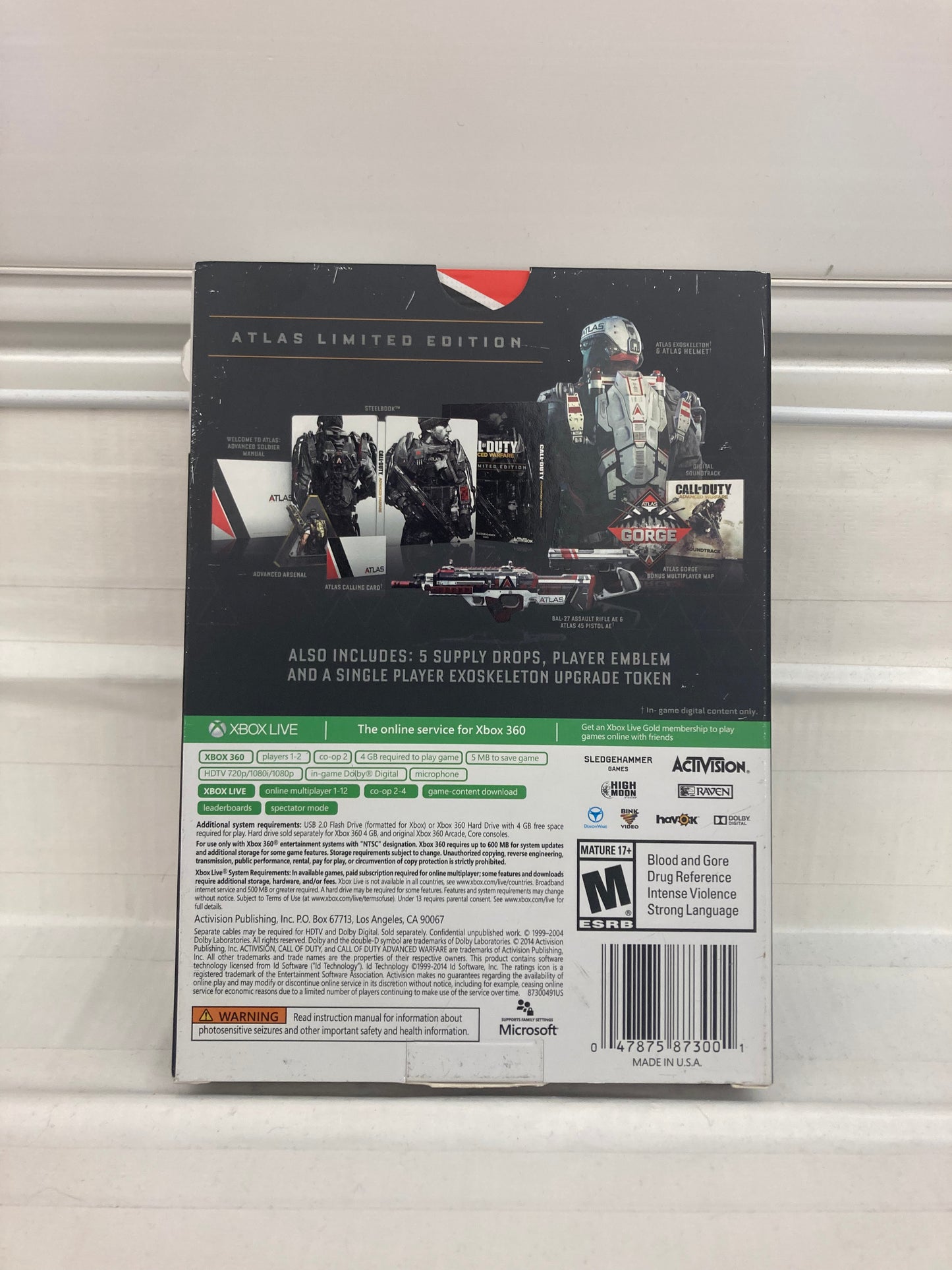 Call of Duty Advanced Warfare [Atlas Limited Edition] - Xbox 360
