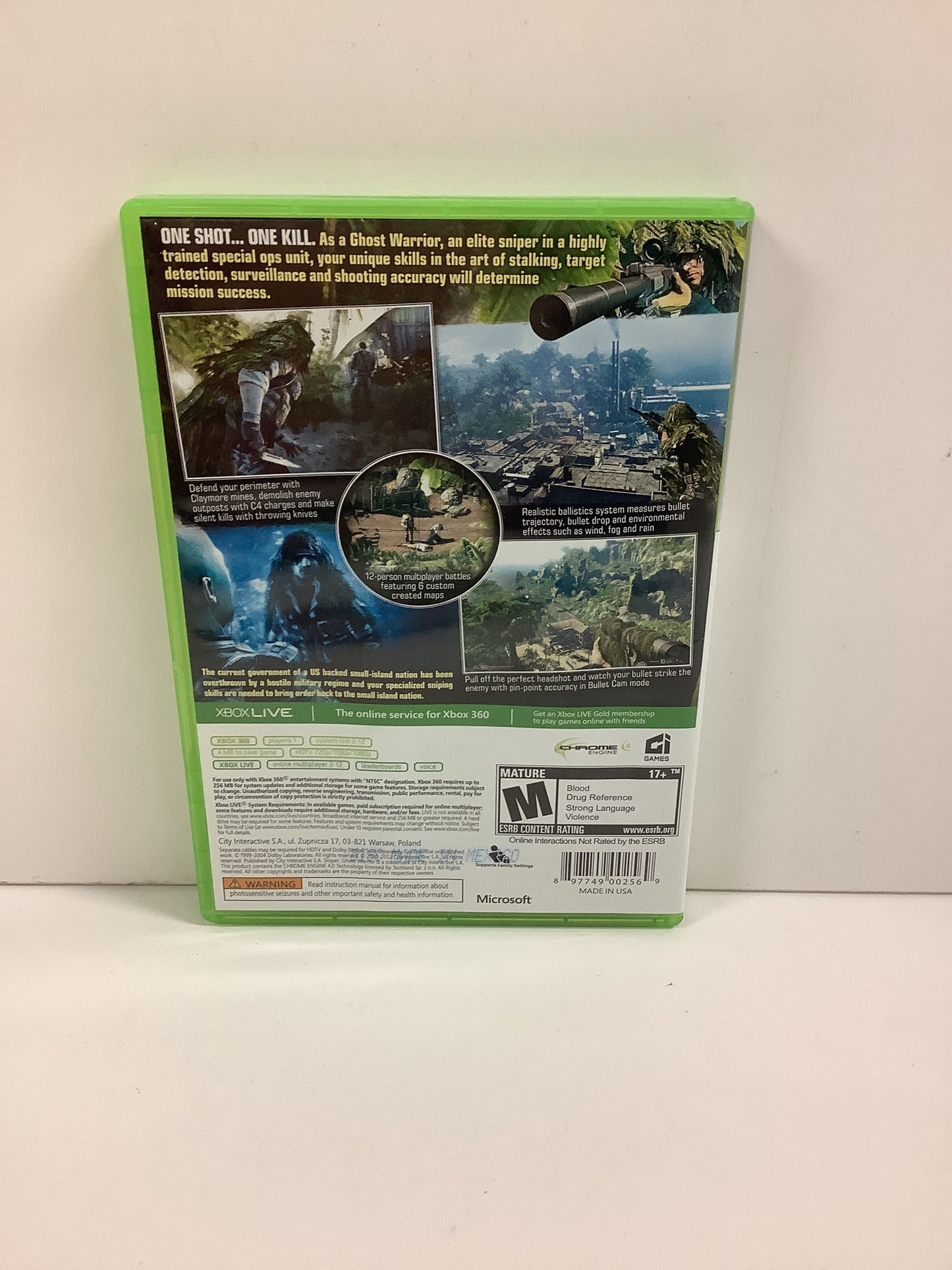 Sniper Ghost Warrior [Platinum Hits] - Xbox 360