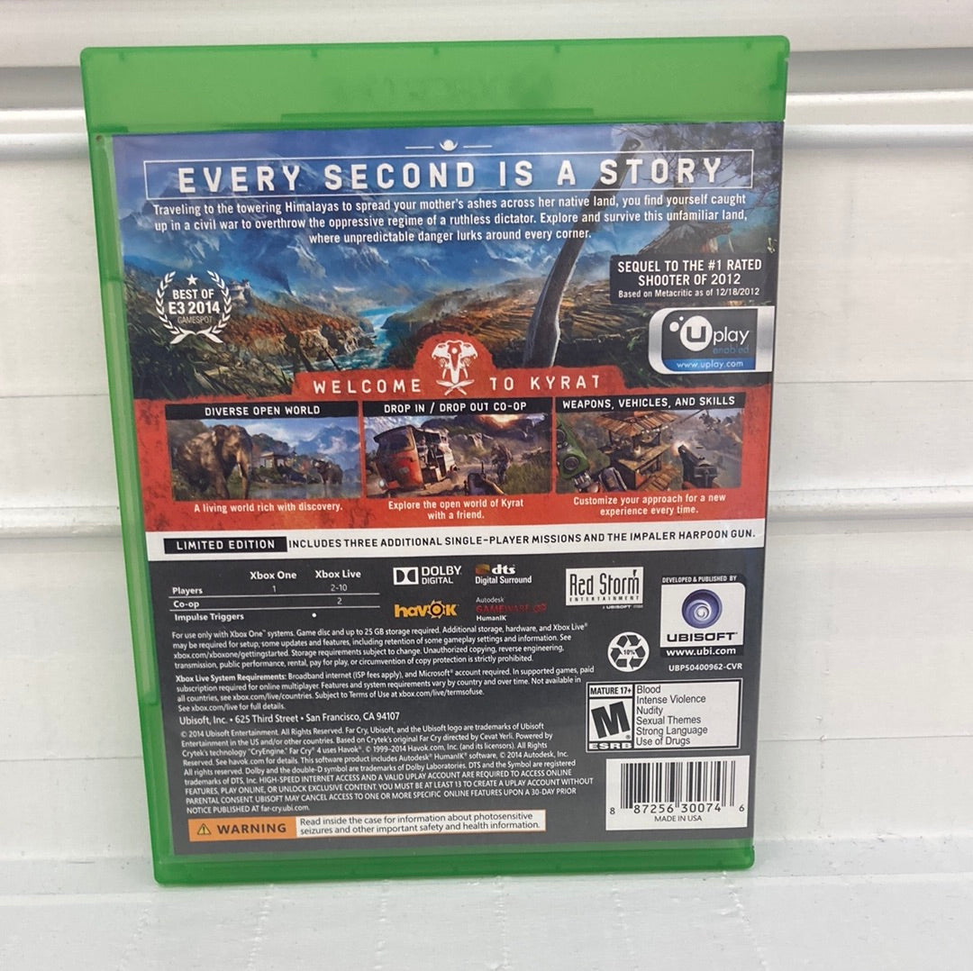 Far Cry 4 [Limited Edition] - Xbox One