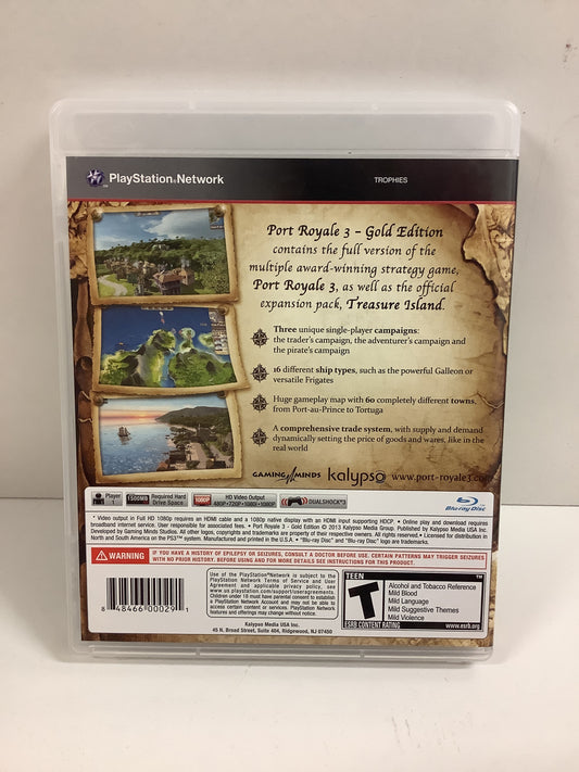 Port Royale 3 [Gold Edition] - Playstation 3