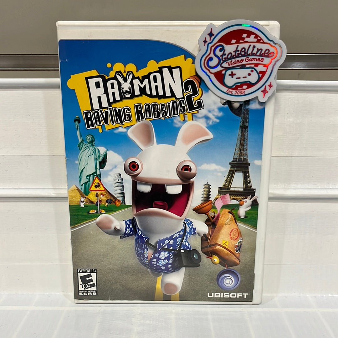 Rayman Ravving Rabbids Rayman Raving Rabbids 2 - Wii – Stateline Video Games Inc.