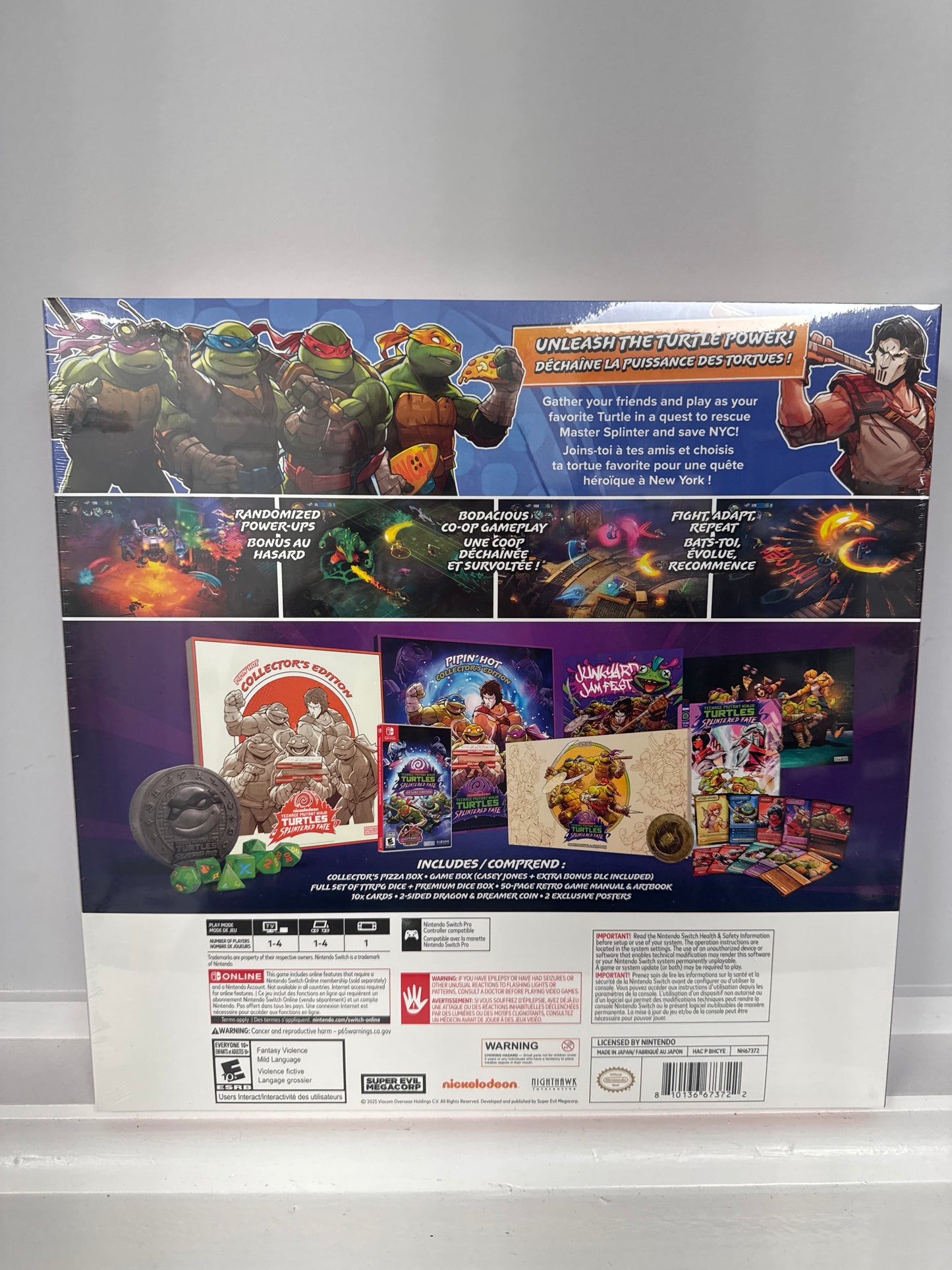 Teenage Mutant Ninja Turtles: Splintered Fate [Pipin' Hot Collector's Edition] - PlayStation 5