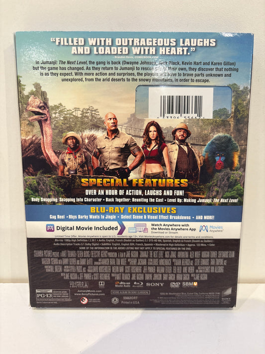 Jumanji: The Next Level - Blu-Ray