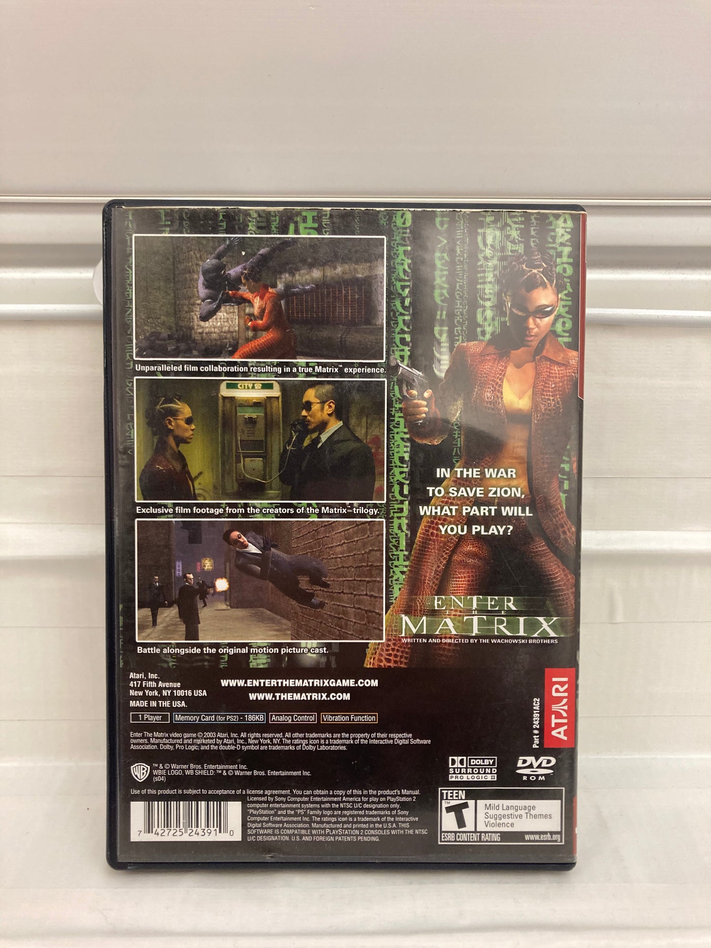Enter the Matrix [Greatest Hits] - Playstation 2