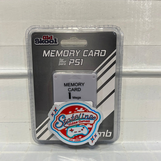 Old Skool PS1 Memory Card 1MB - PS1