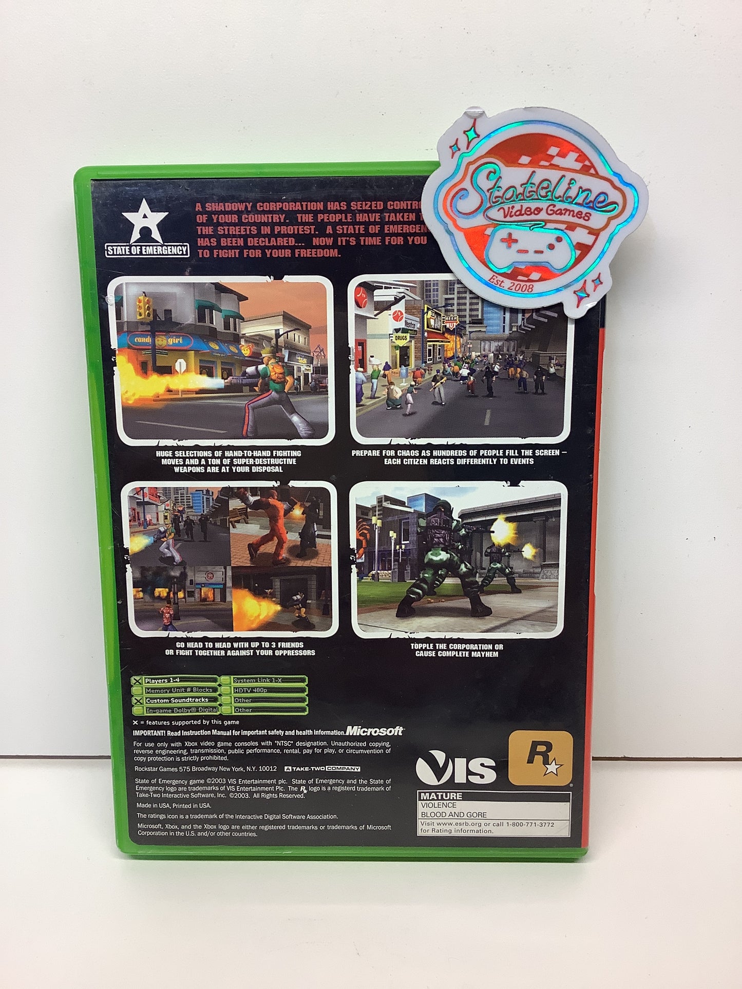 State of Emergency - Xbox