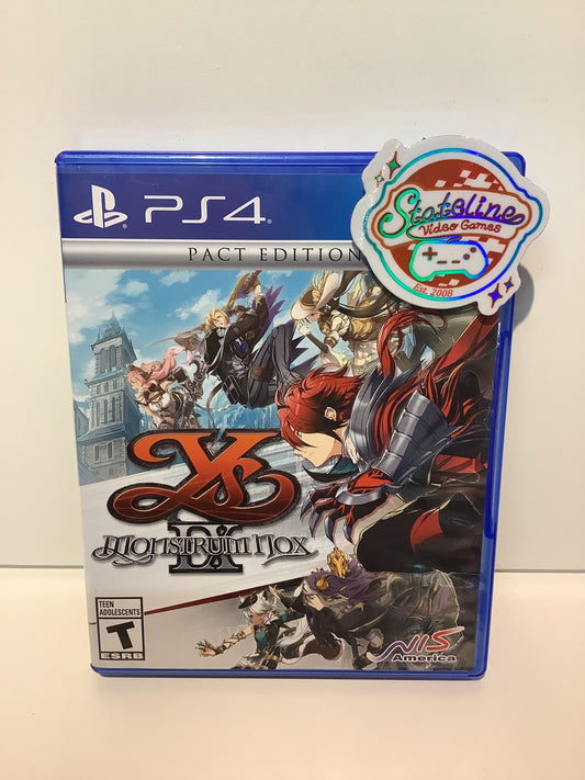 Ys IX: Monstrum Nox [Pact Edition] - Playstation 4