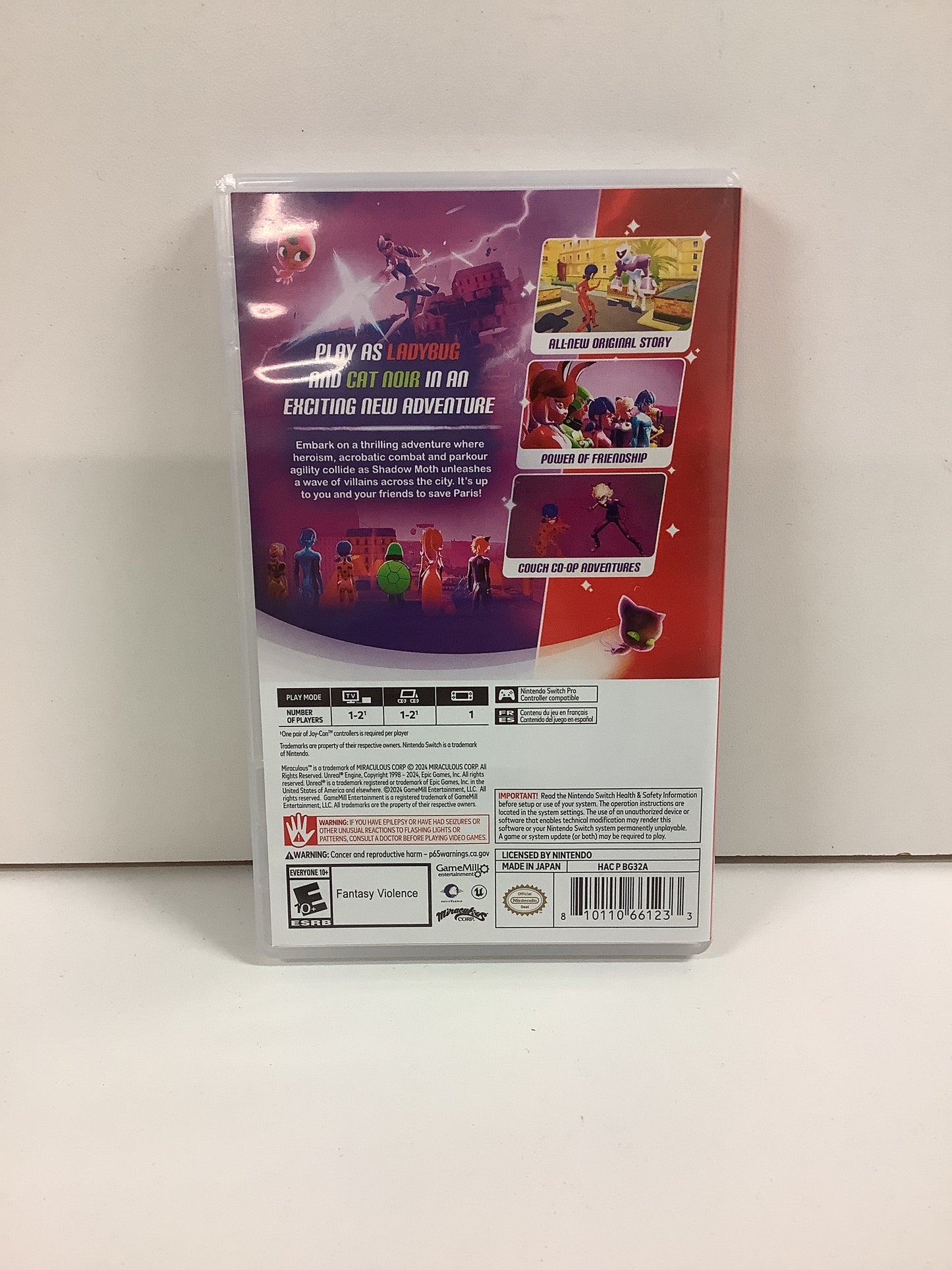 Zag Heroez Miraculous: Paris Under Siege - Nintendo Switch