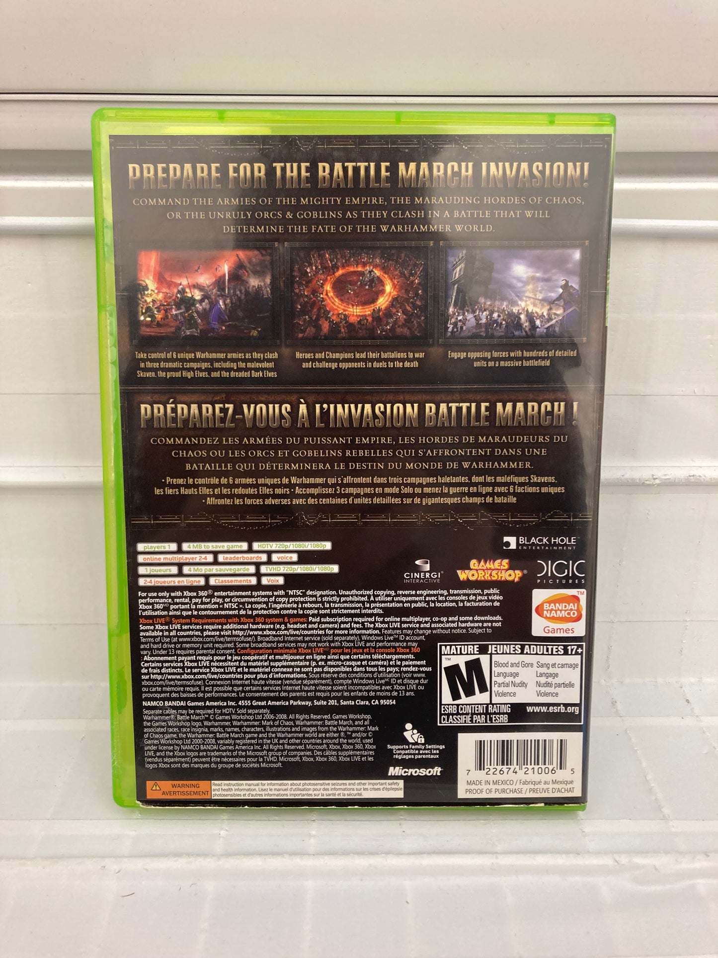 Warhammer Battle March - Xbox 360