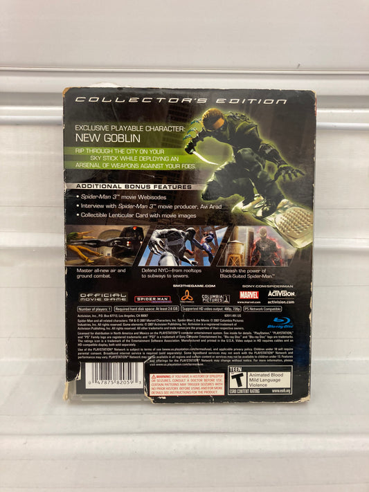 Spiderman 3 Collector's Edition - Playstation 3