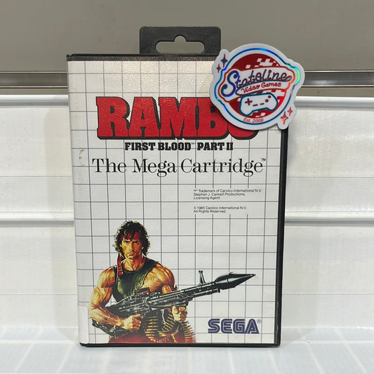 Rambo: First Blood Part II - Sega Master System