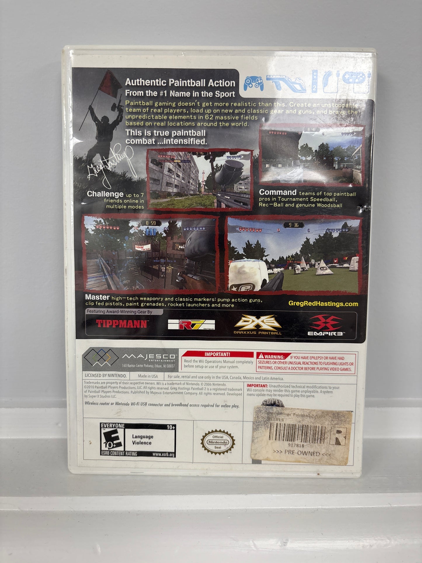 Greg Hastings Paintball 2 - Wii